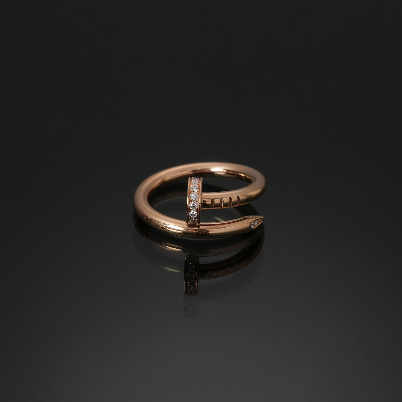 CARTIER(USED)까르띠에 다이아 저스트 엥 끌루 클래식 링 #51