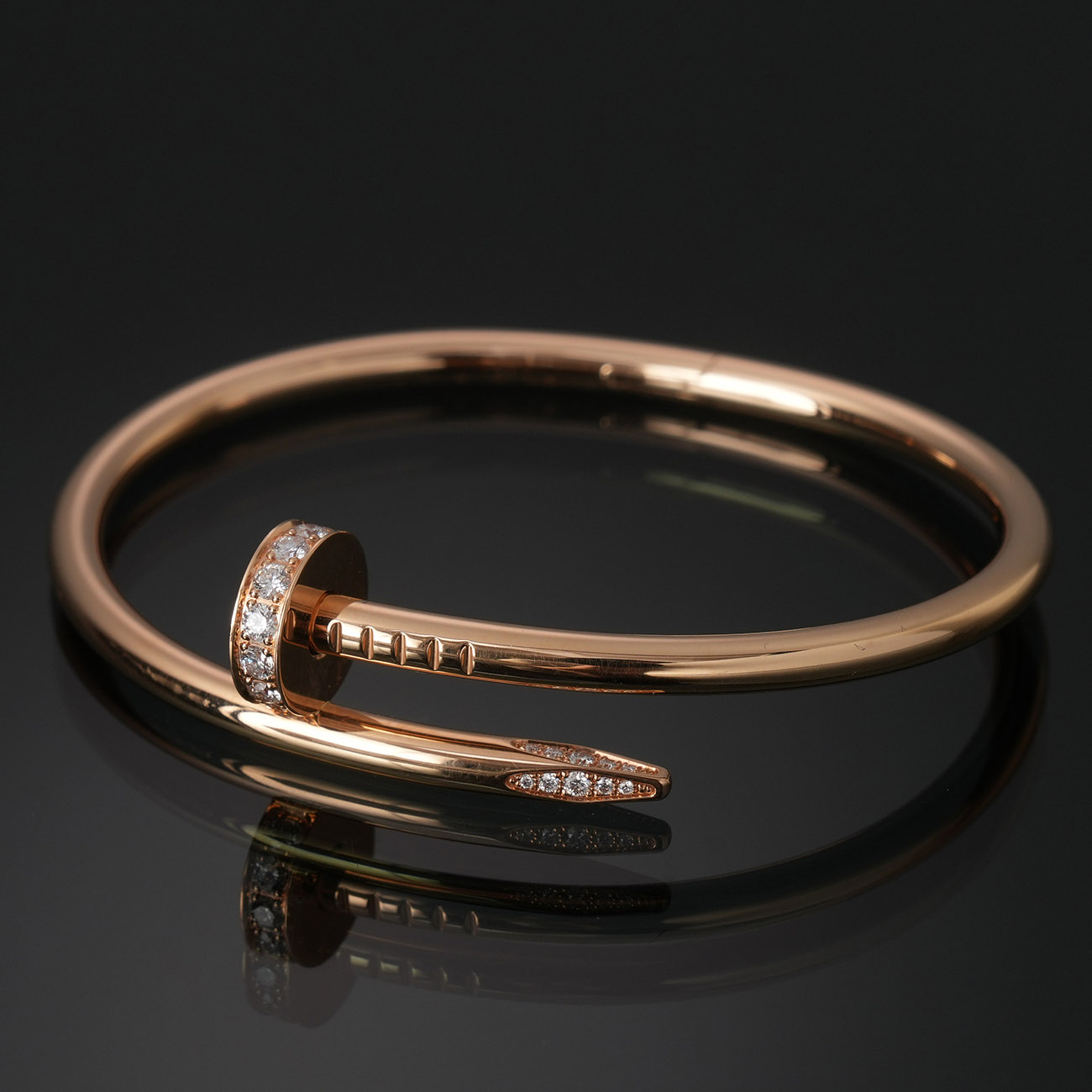 CARTIER(USED)까르띠에 다이아 저스트 엥 끌루 브레이슬릿 #16