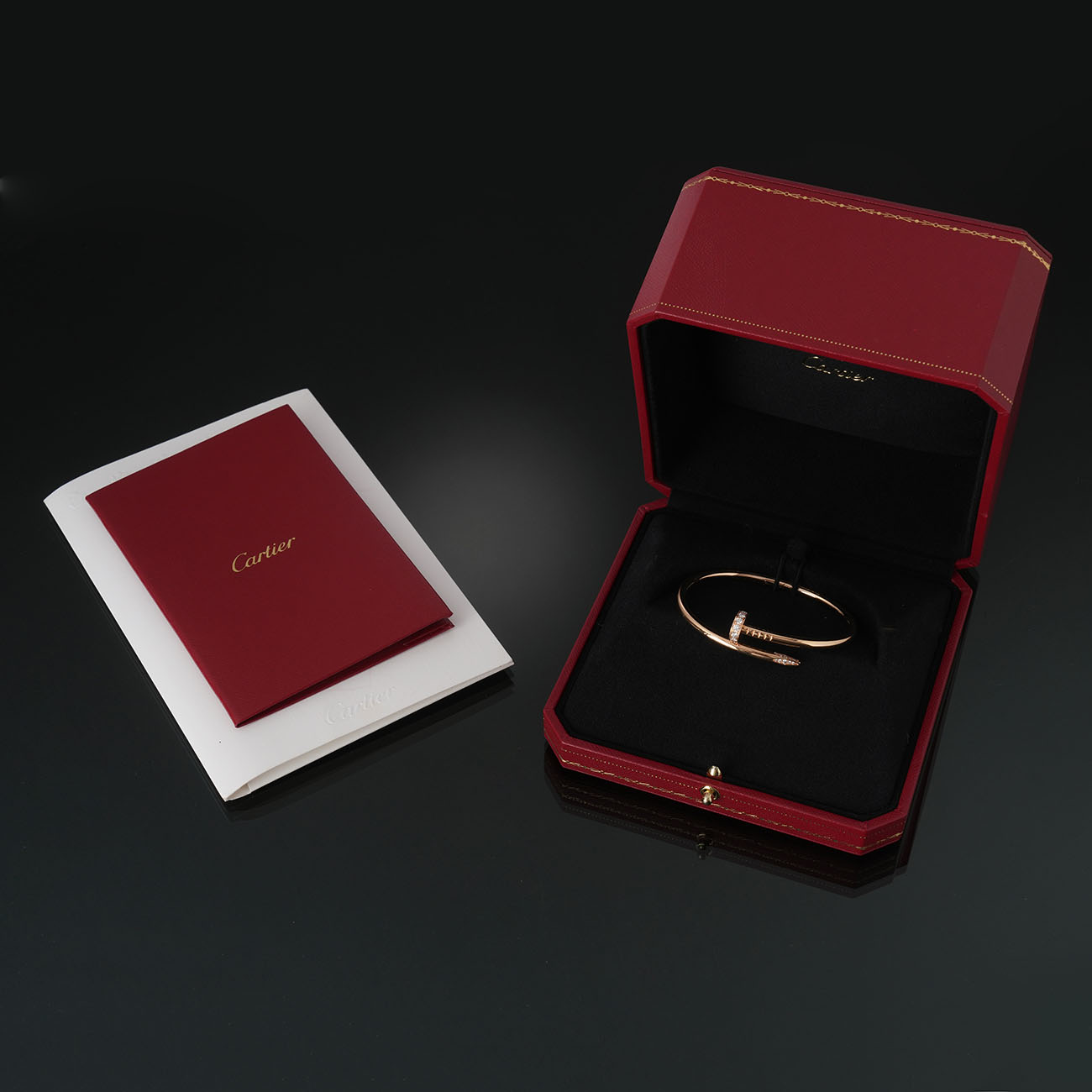 CARTIER(USED)까르띠에 다이아 저스트 엥 끌루 브레이슬릿 #16