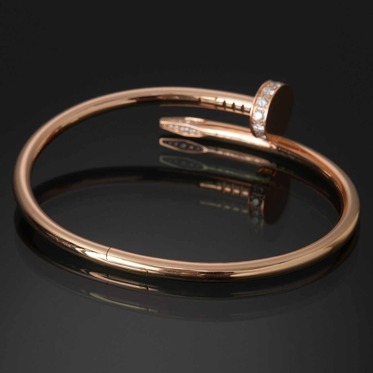 CARTIER(USED)까르띠에 다이아 저스트 엥 끌루 브레이슬릿 #16