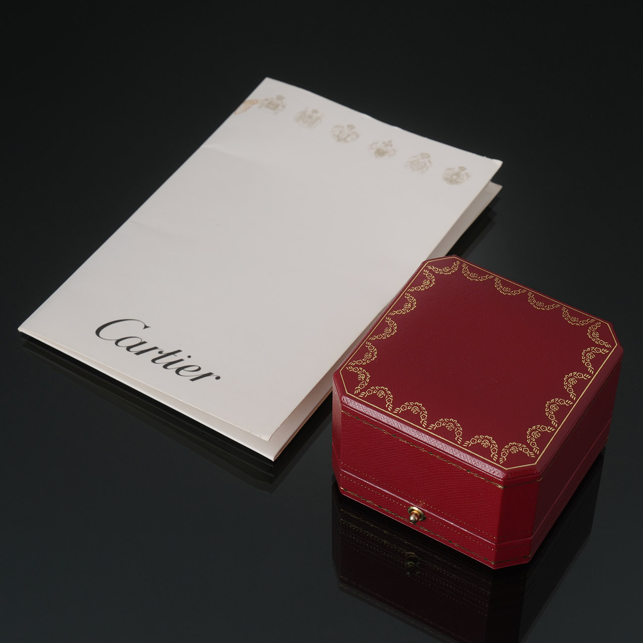 CARTIER(USED)까르띠에 러브 클래식 링 #57