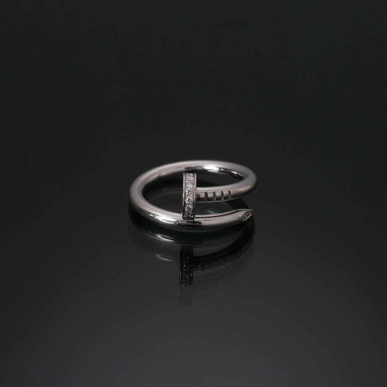 CARTIER(USED)까르띠에 저스트 앵끌루 다이아 링 #53