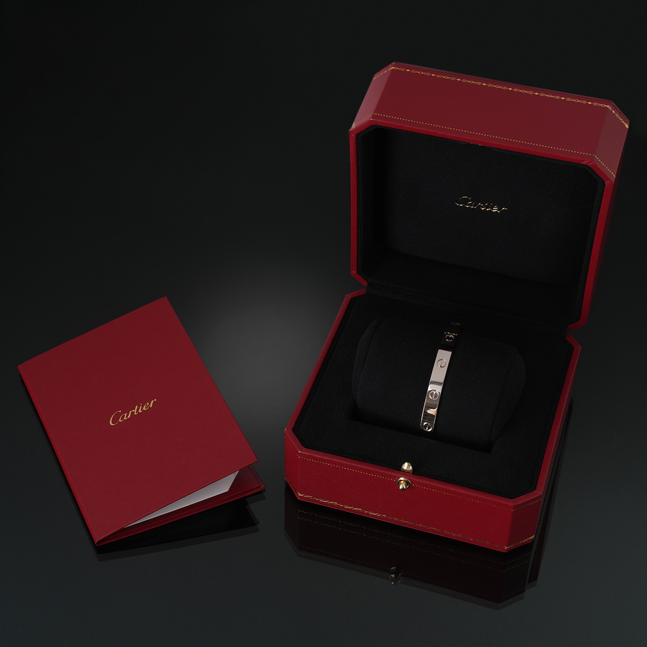 CARTIER(USED)까르띠에 오픈뱅글 러브 브레이슬릿 WG #19