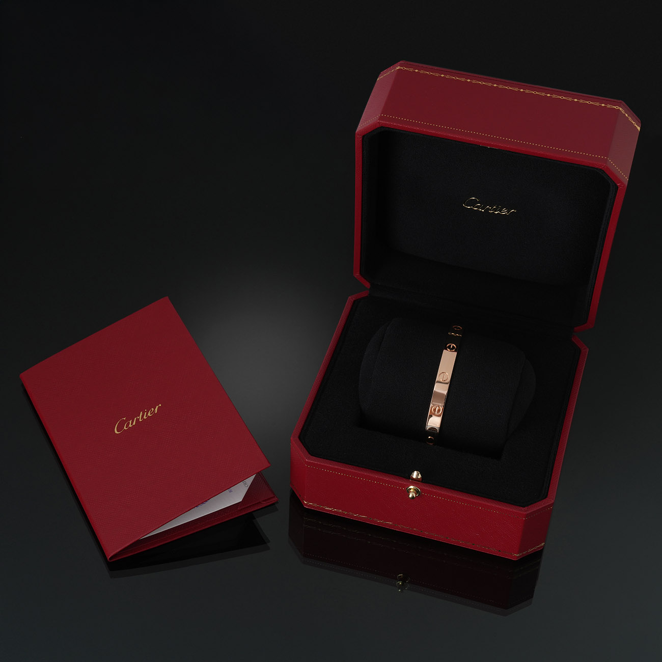 CARTIER(USED)까르띠에 오픈뱅글 러브 브레이슬릿 PG #19
