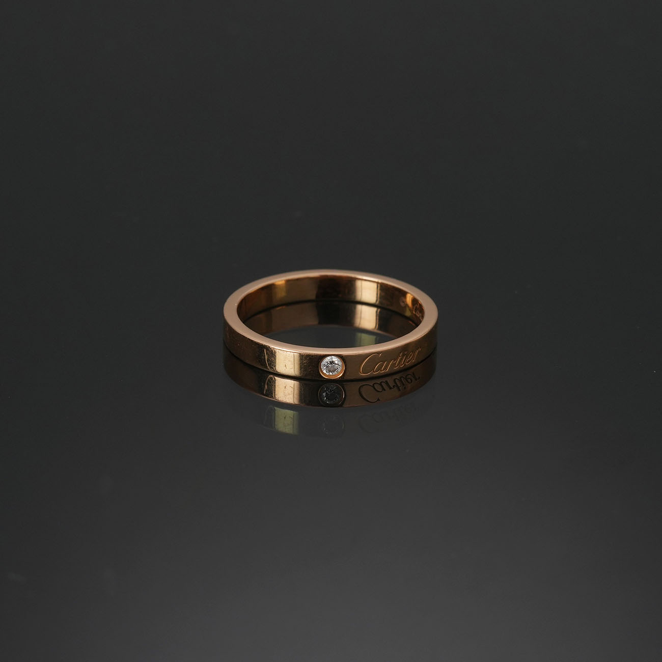 CARTIER(USED)까르띠에 1P C 드 까르띠에 링#58.5