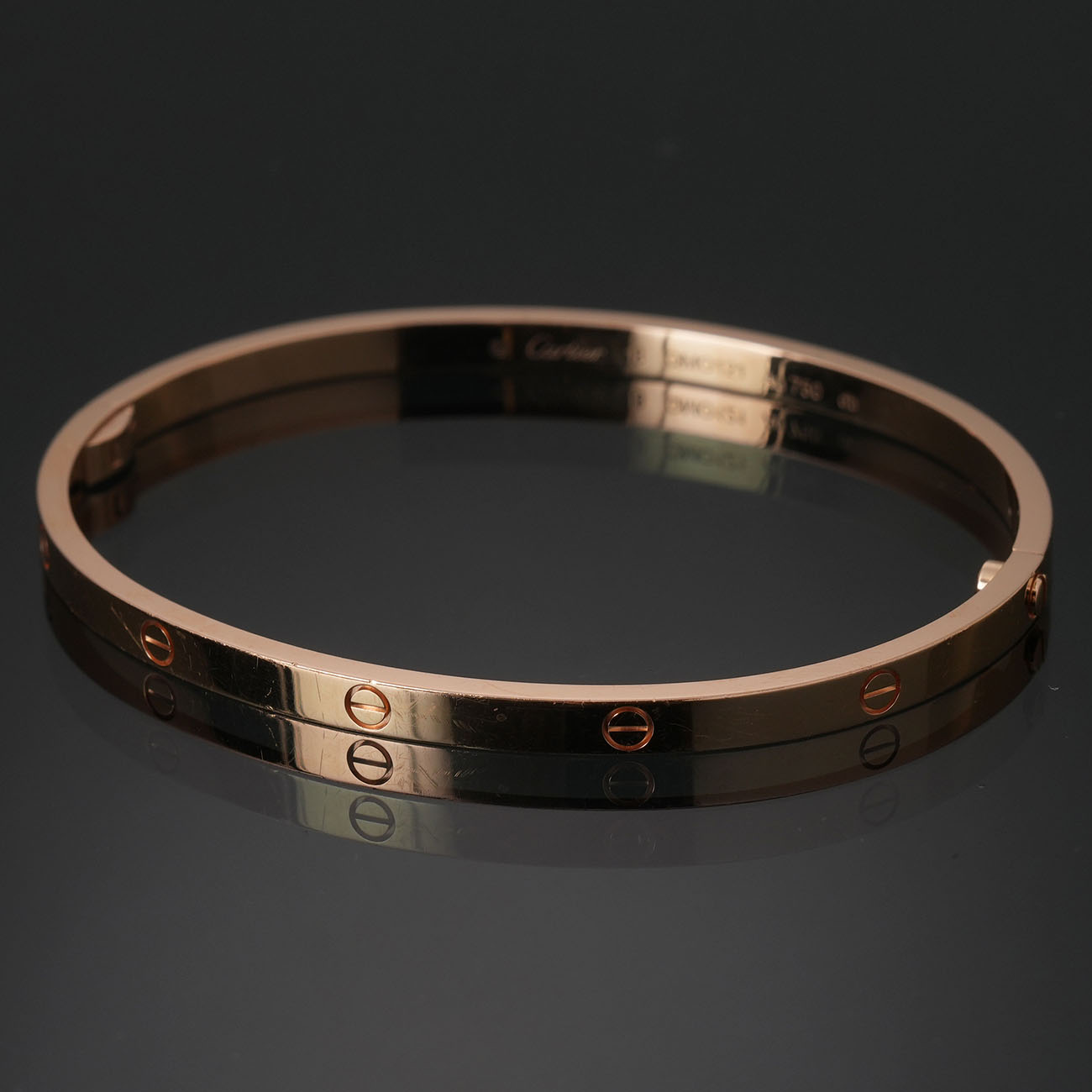CARTIER(USED)까르띠에 러브 브레이슬릿 SM #18