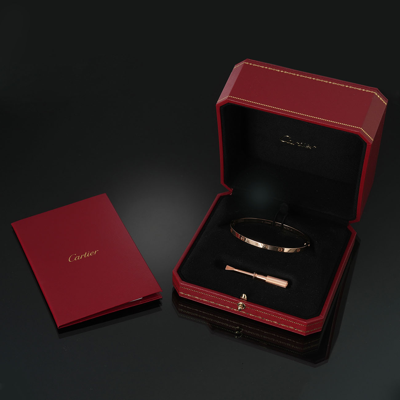 CARTIER(USED)까르띠에 러브 브레이슬릿 SM #18