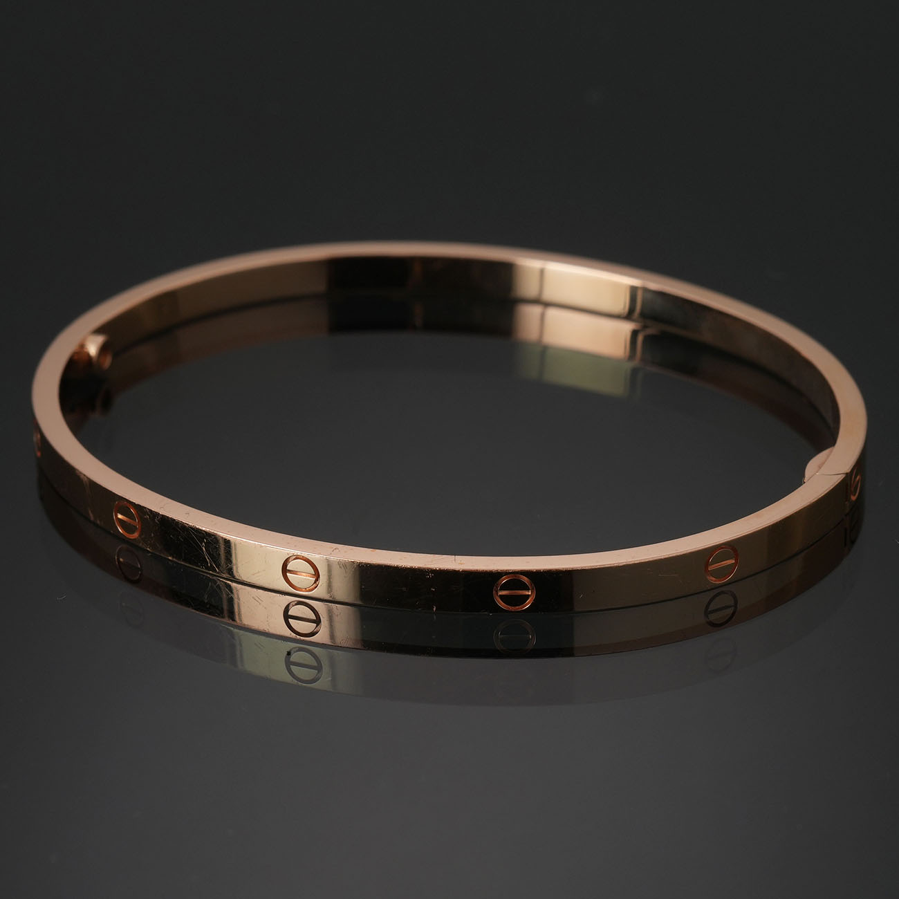 CARTIER(USED)까르띠에 러브 브레이슬릿 SM #18