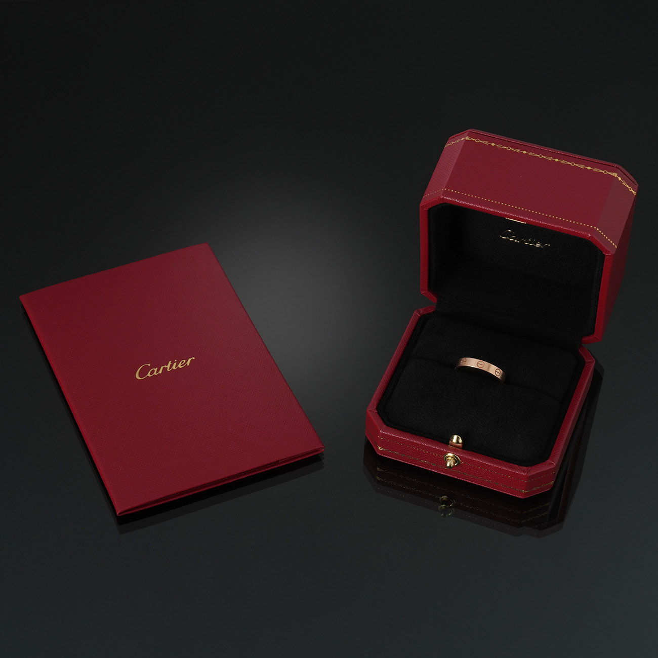CARTIER(USED)까르띠에 러브 스몰 링 #54