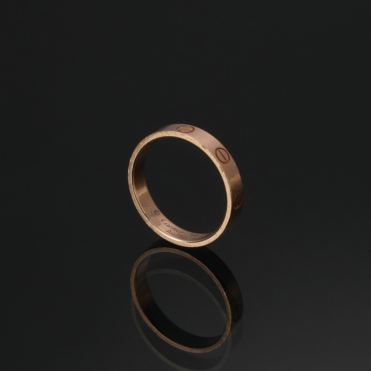 CARTIER(USED)까르띠에 러브 스몰 링 #54