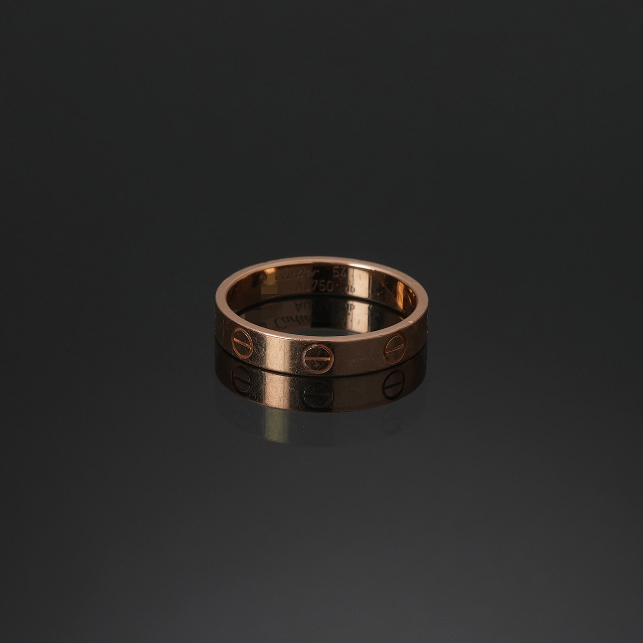 CARTIER(USED)까르띠에 러브 스몰 링 #54