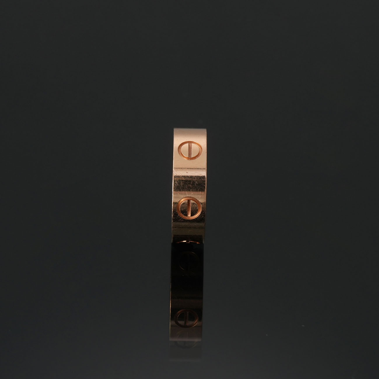 CARTIER(USED)까르띠에 러브 클래식 링 #52