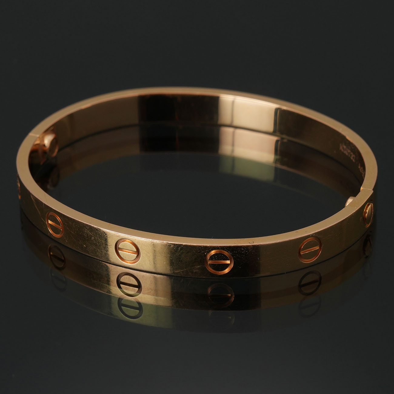 CARTIER(USED)까르띠에 러브 브레이슬릿 #17