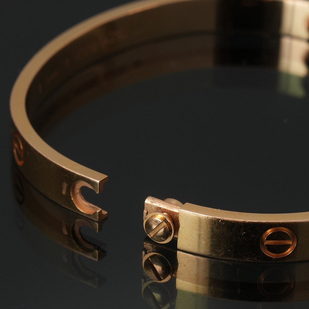 CARTIER(USED)까르띠에 러브 브레이슬릿 #17