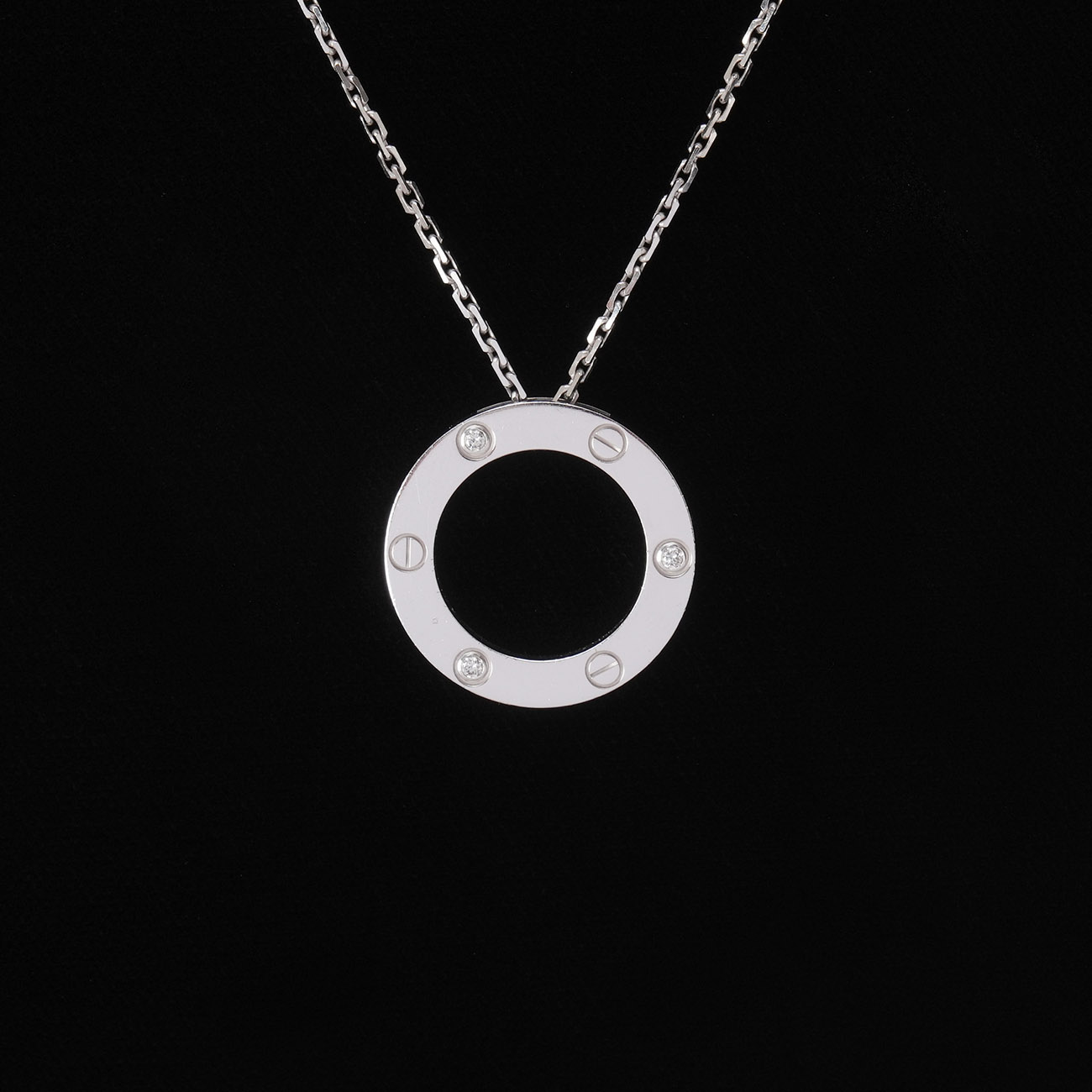 CARTIER(USED)까르띠에 3P 러브 펜던트