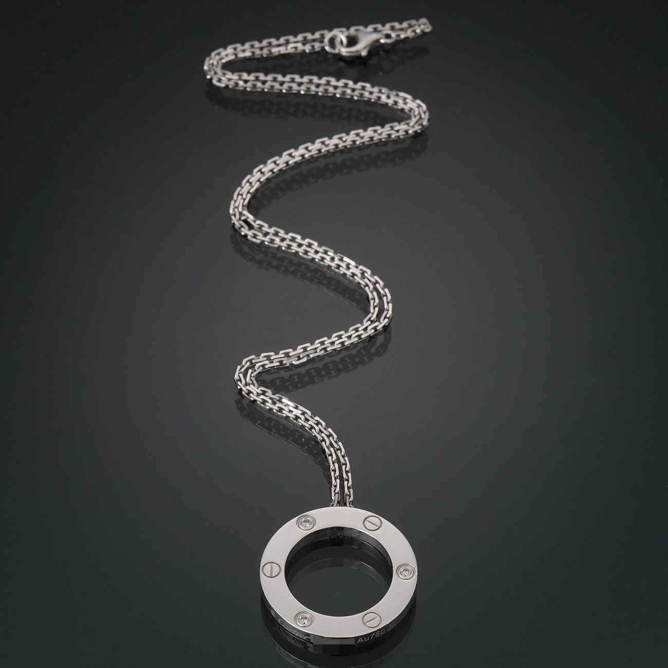 CARTIER(USED)까르띠에 3P 러브 펜던트