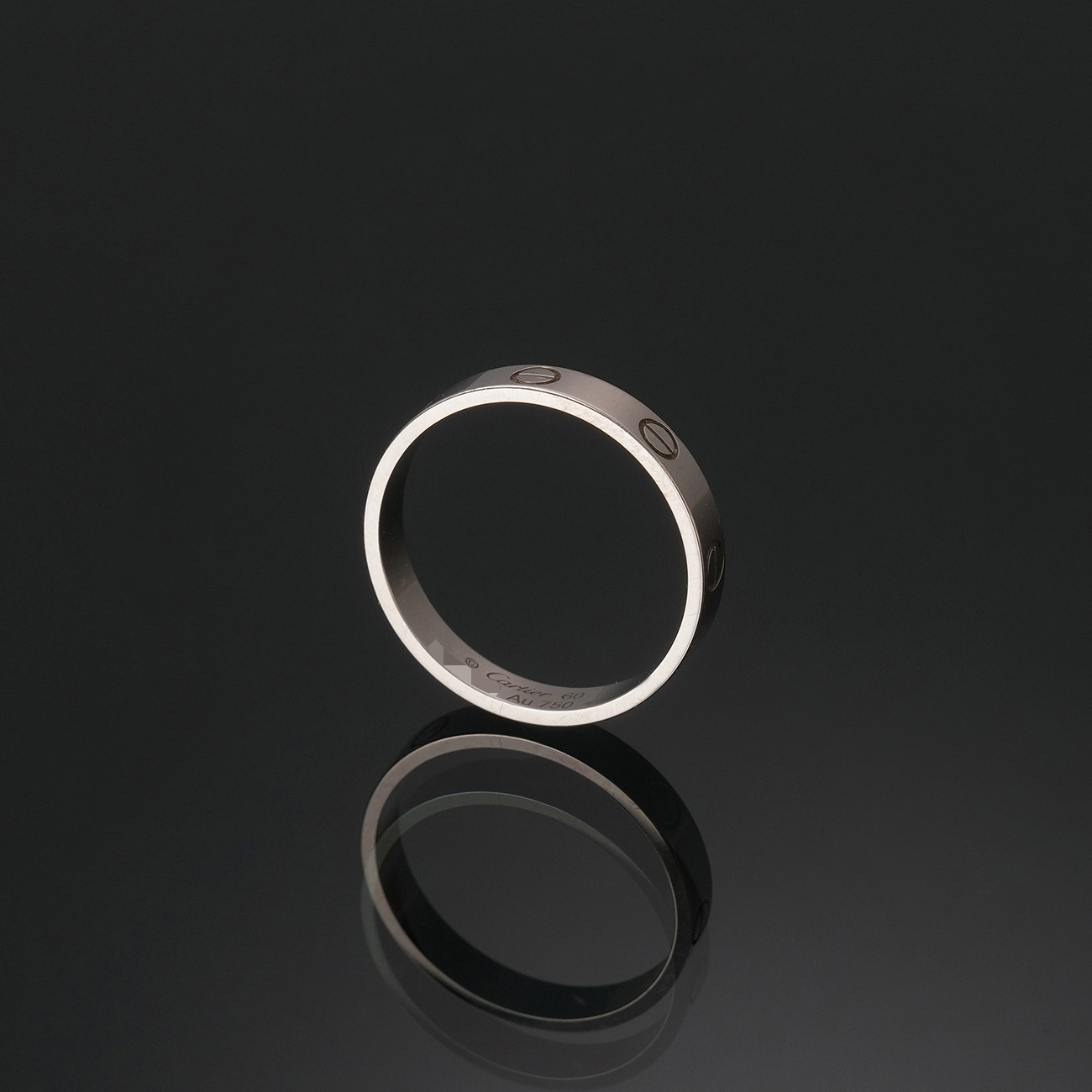 CARTIER(USED)까르띠에 러브 스몰 링 #60