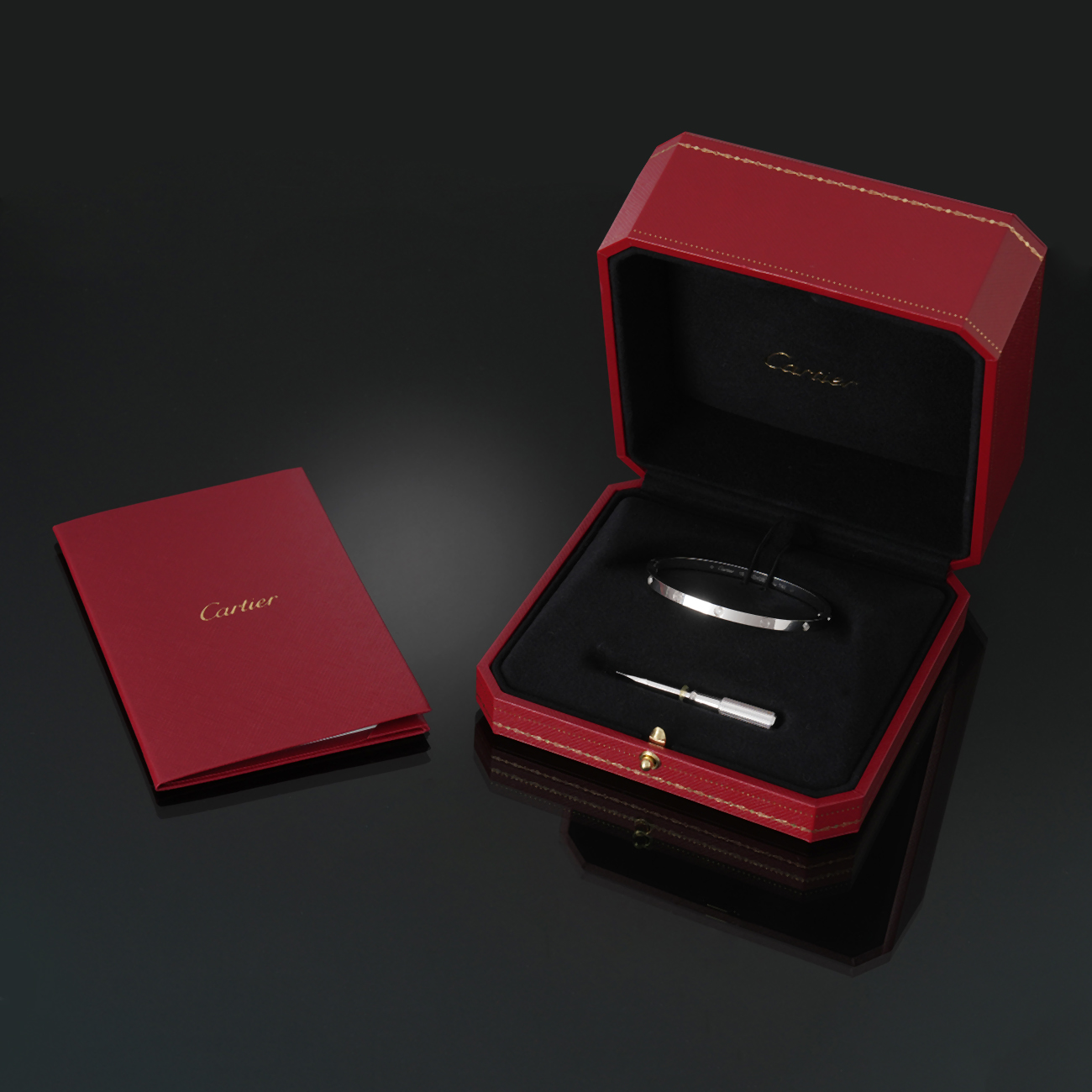 CARTIER(USED)까르띠에 러브 브레이슬릿 스몰 6P #16