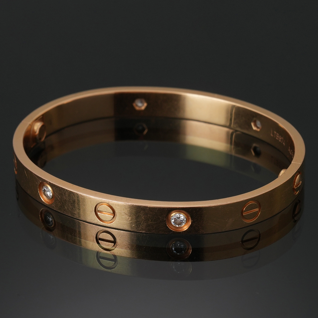 CARTIER(USED)까르띠에 4P 러브 브레이슬릿 #16
