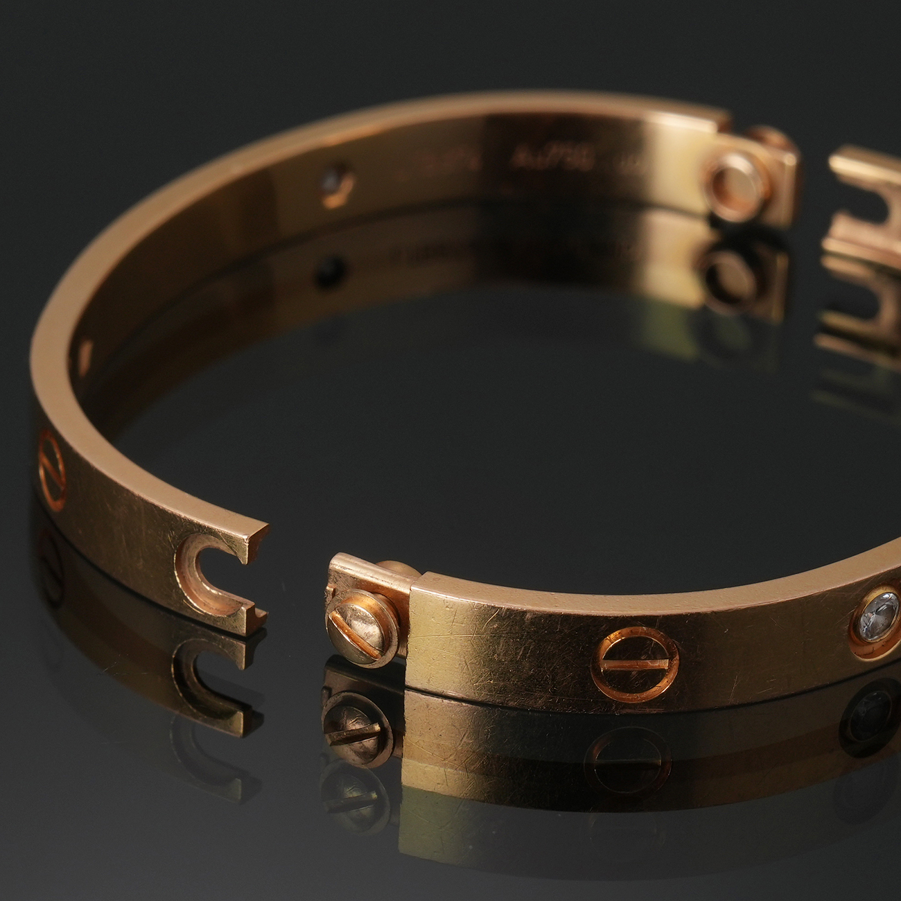 CARTIER(USED)까르띠에 4P 러브 브레이슬릿 #16