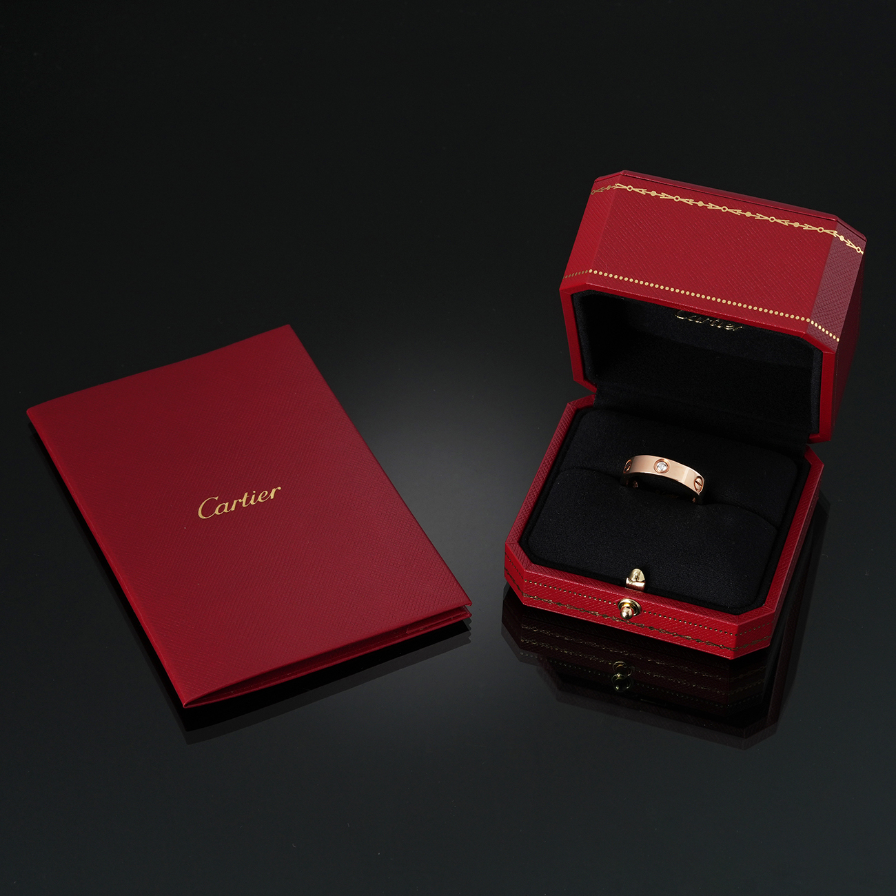 CARTIER(USED)까르띠에 러브 링 3P #61