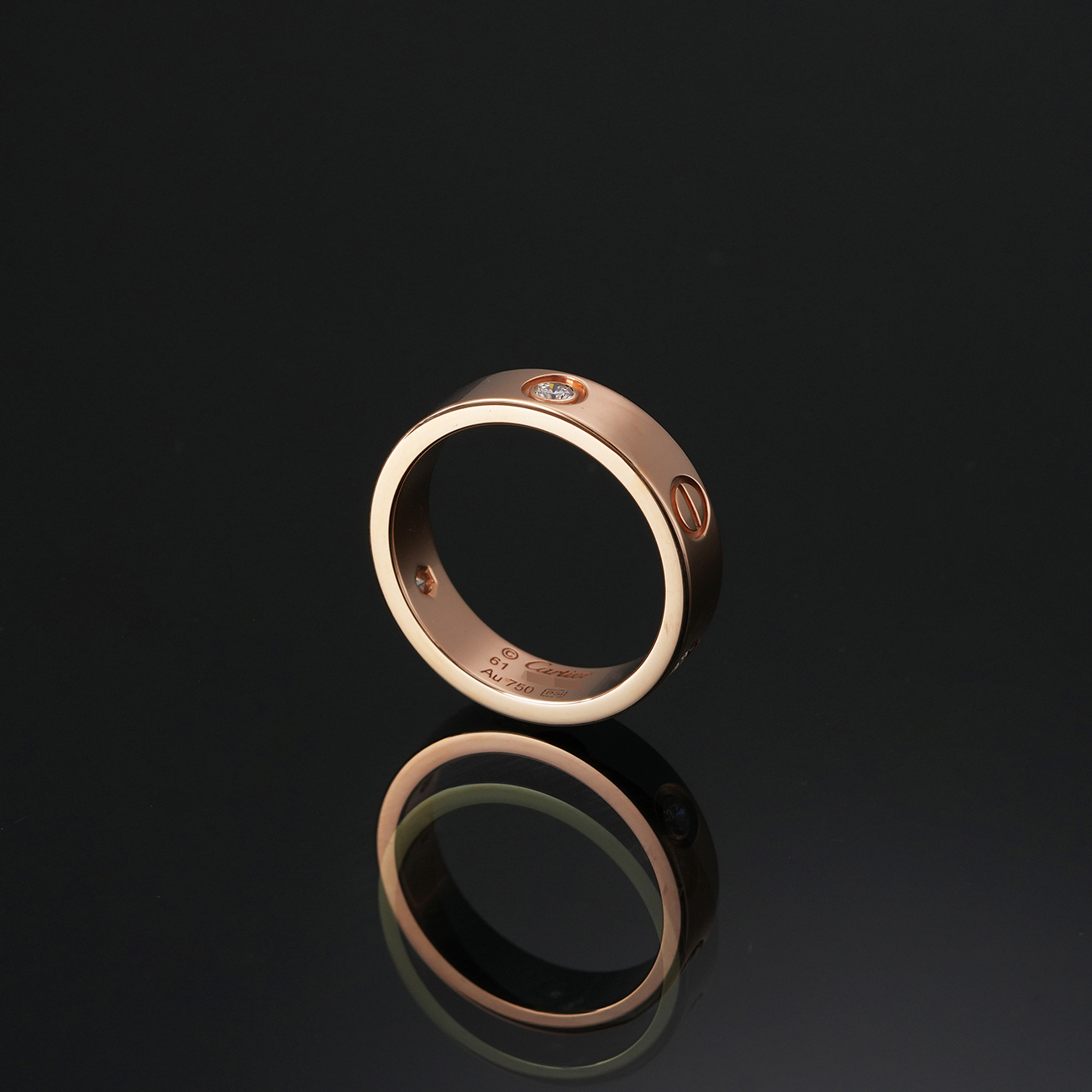 CARTIER(USED)까르띠에 러브 링 3P #61