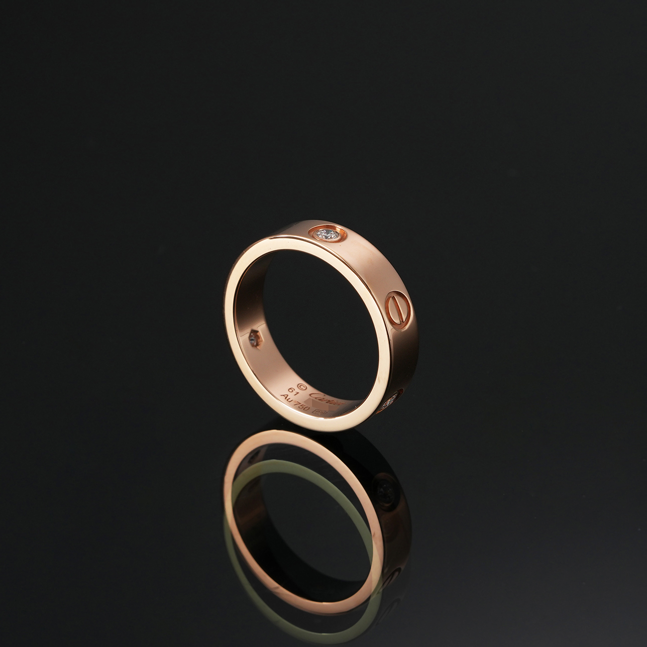 CARTIER(USED)까르띠에 러브 링 3P #61
