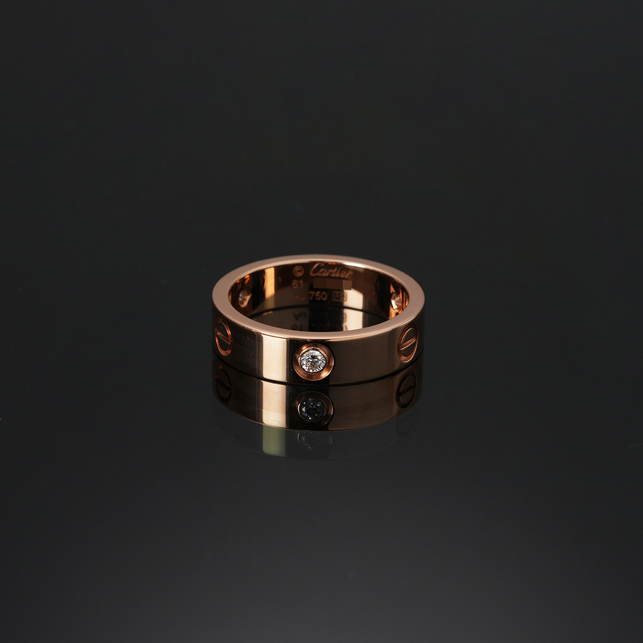 CARTIER(USED)까르띠에 러브 링 3P #61