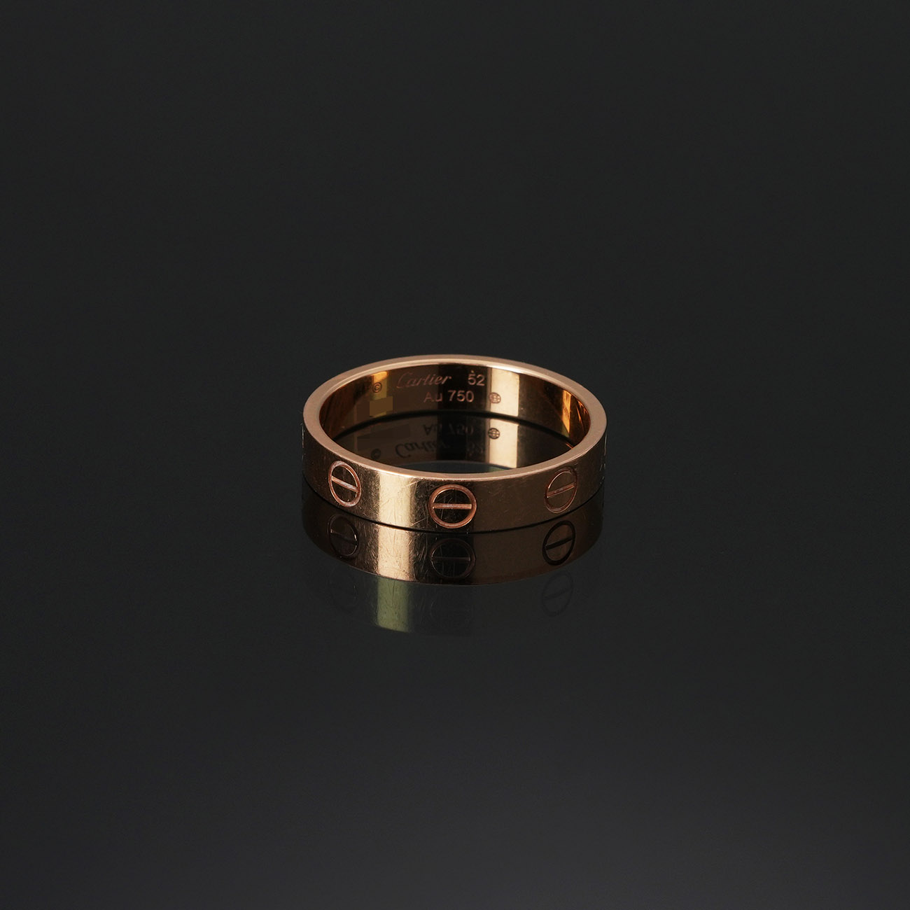 CARTIER(USED)까르띠에 러브 스몰 링 #52