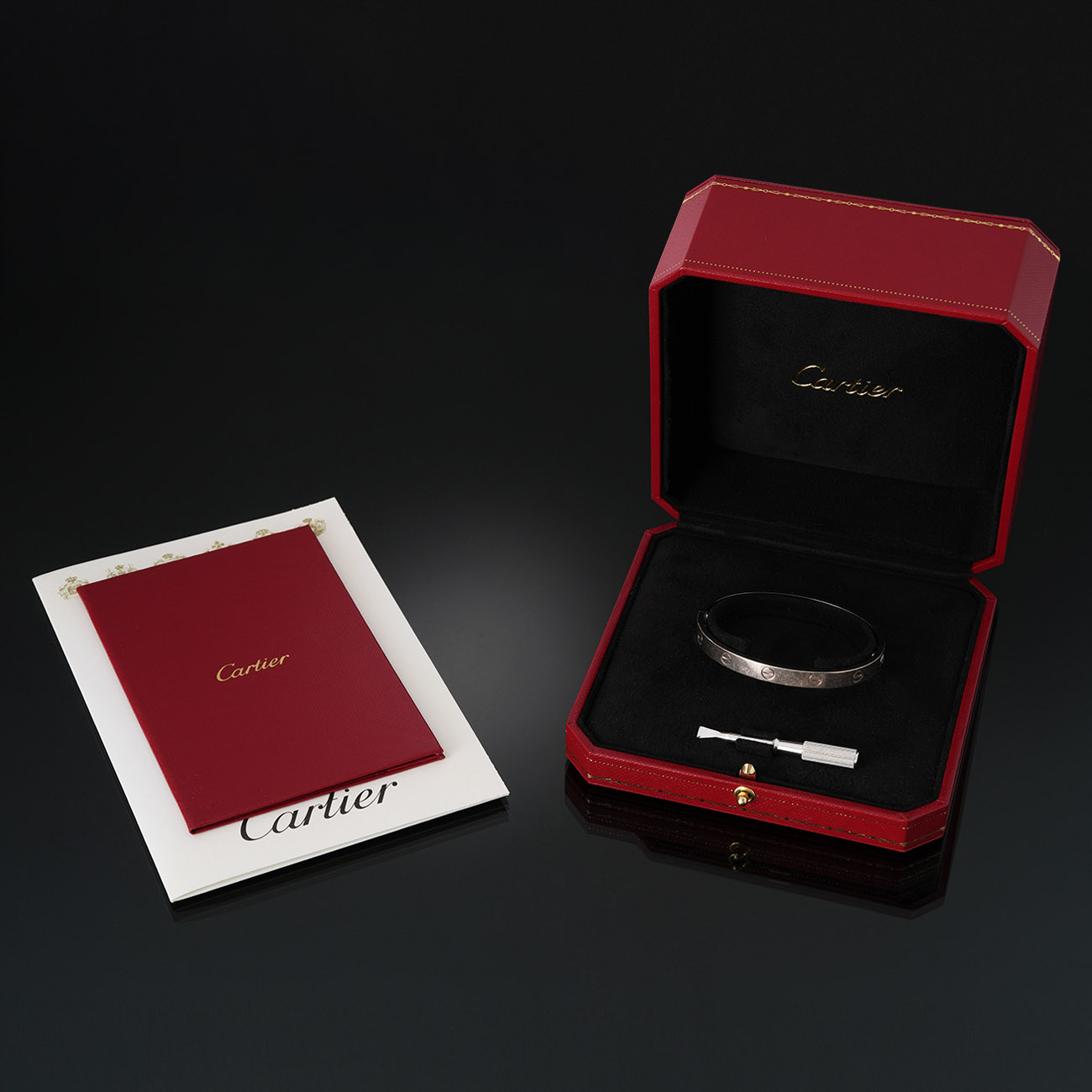 CARTIER(USED)까르띠에 러브 브레이슬릿 클래식 #17