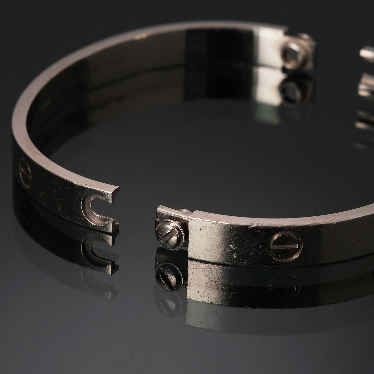 CARTIER(USED)까르띠에 러브 브레이슬릿 클래식 #17