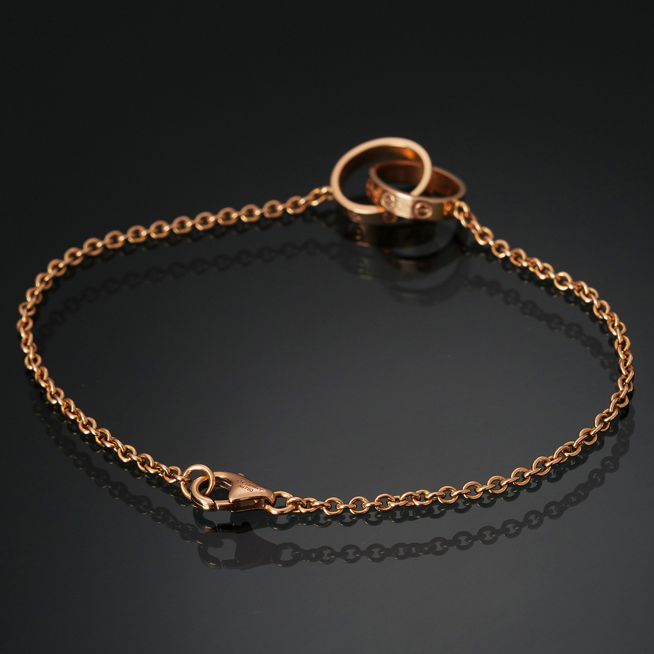 CARTIER(USED)까르띠에 러브 브레이슬릿 체인형