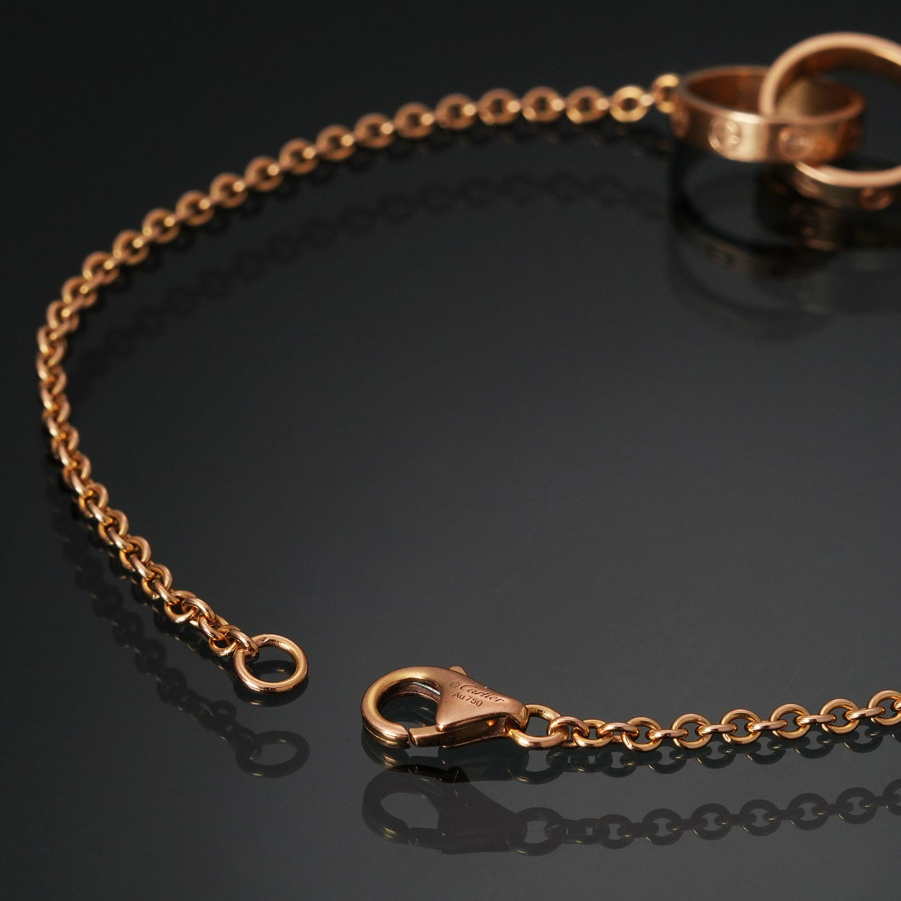 CARTIER(USED)까르띠에 러브 브레이슬릿 체인형