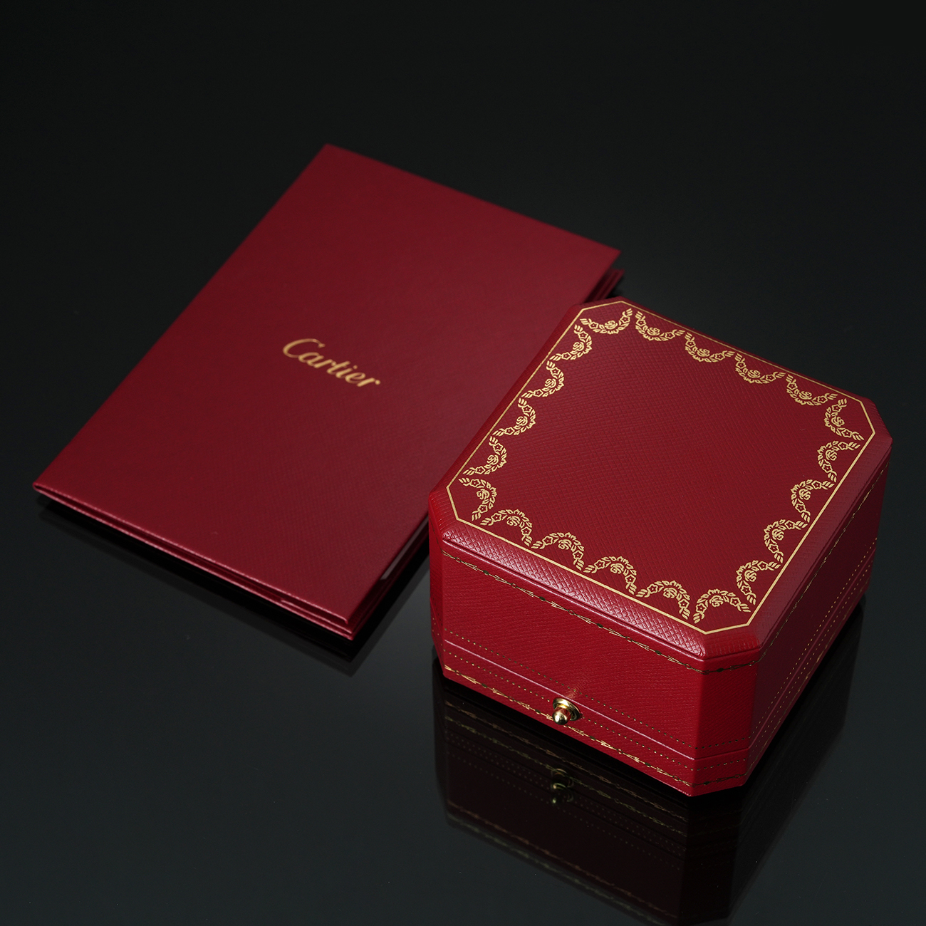 CARTIER(USED)까르띠에 마이용 팬더 다이아 링 #53