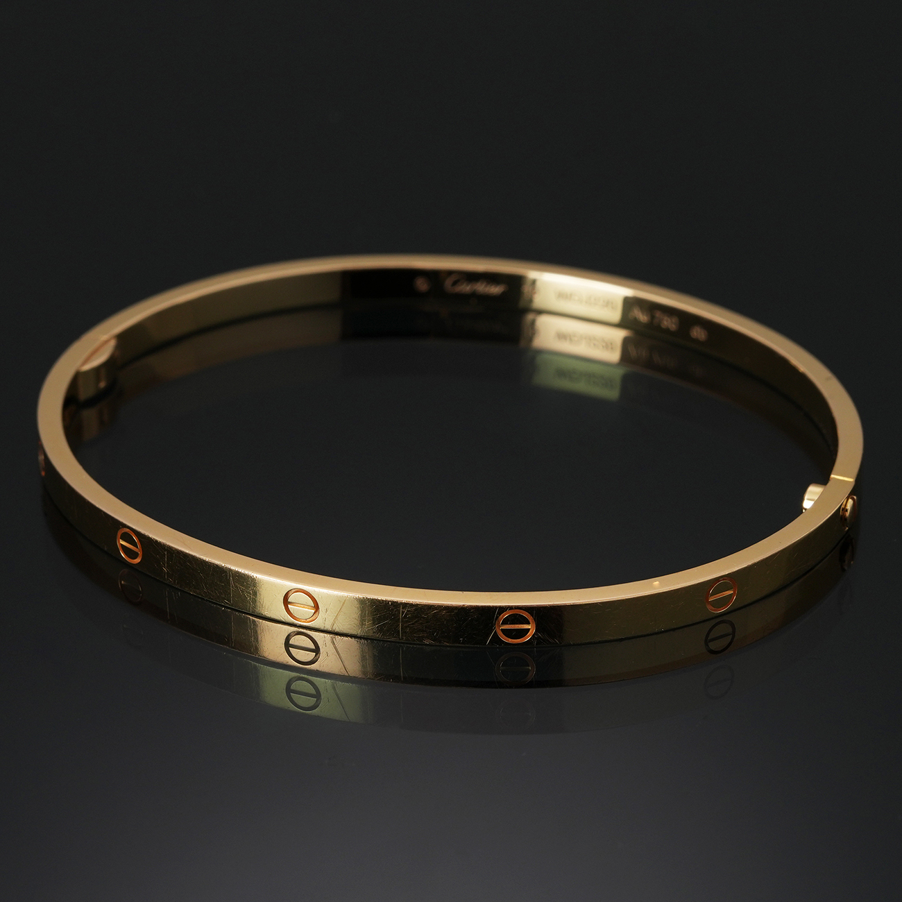 CARTIER(USED)까르띠에 러브 브레이슬릿 SM #19