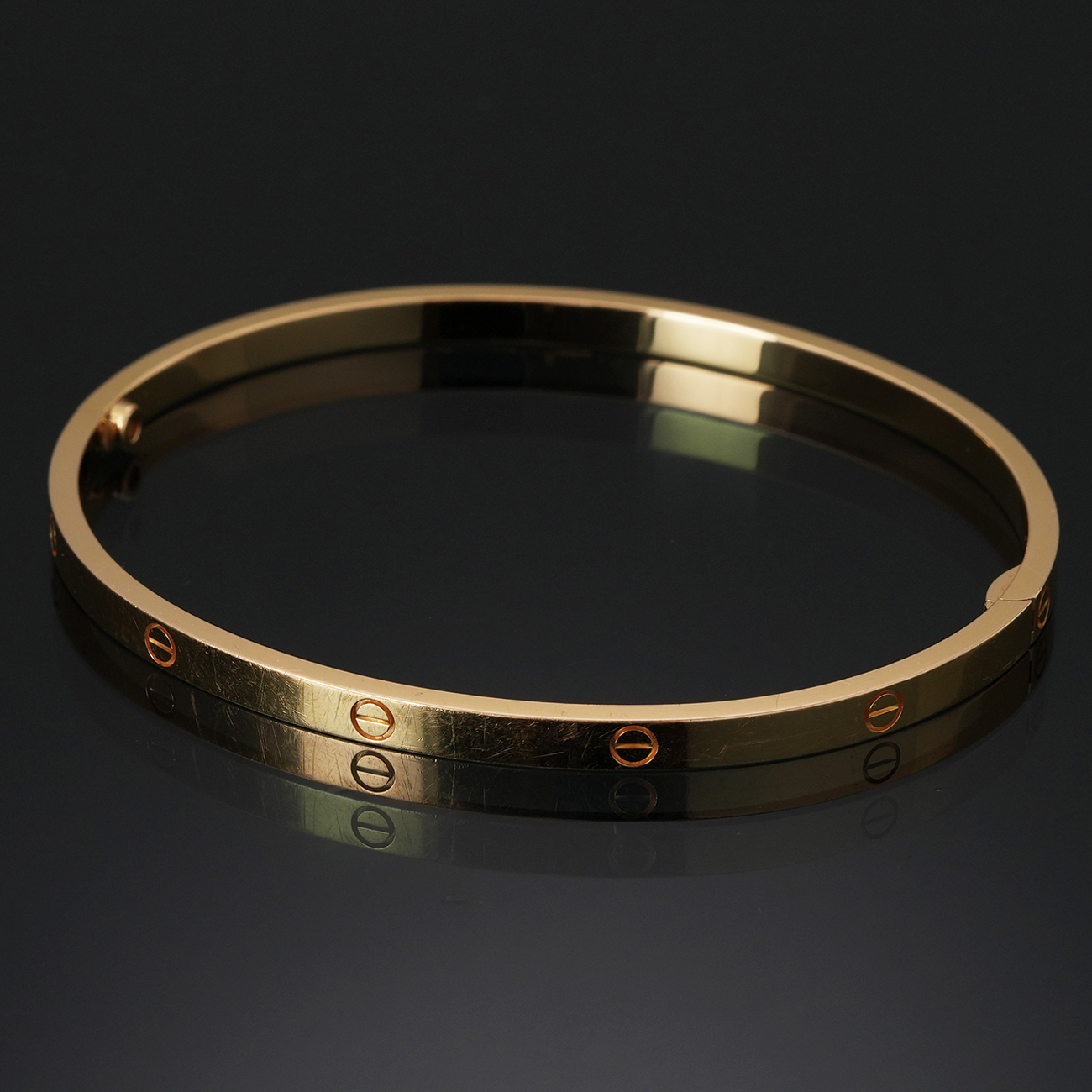 CARTIER(USED)까르띠에 러브 브레이슬릿 SM #19