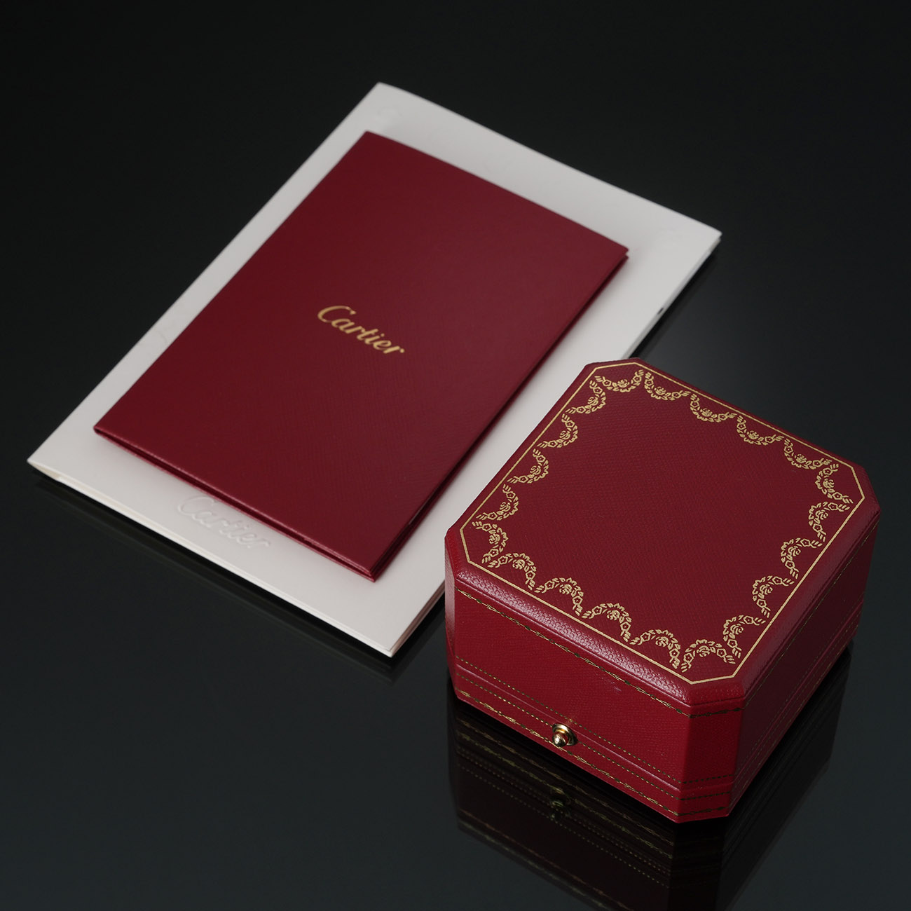 CARTIER(USED)까르띠에 1P C 드 까르띠에 링 3mm #49