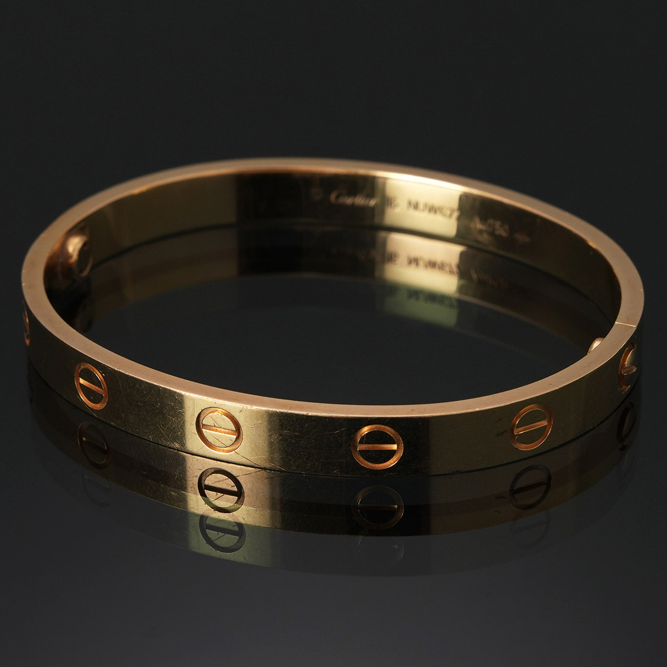 CARTIER(USED)까르띠에 러브 클래식 브레이슬릿 #16