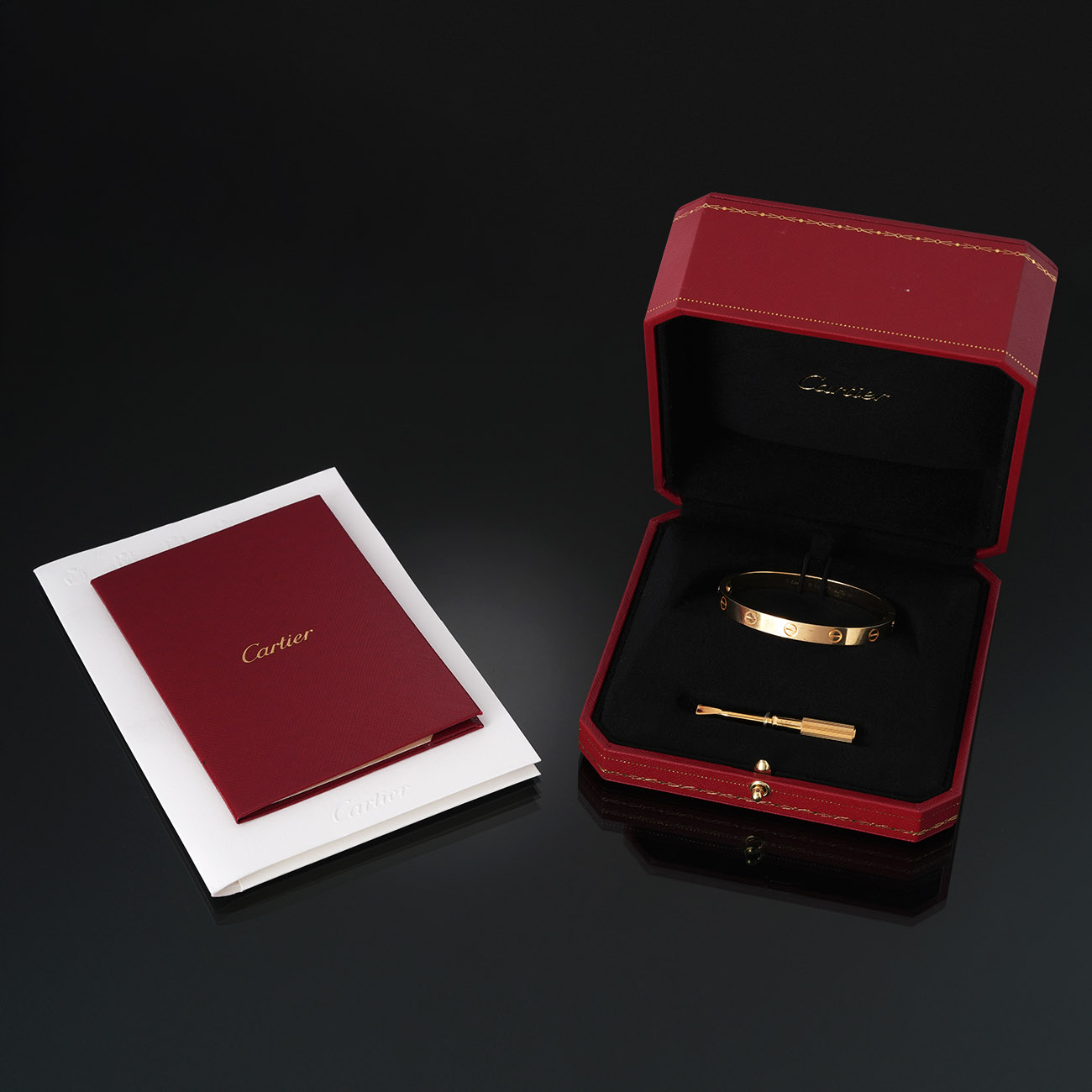 CARTIER(USED)까르띠에 러브 클래식 브레이슬릿 #16