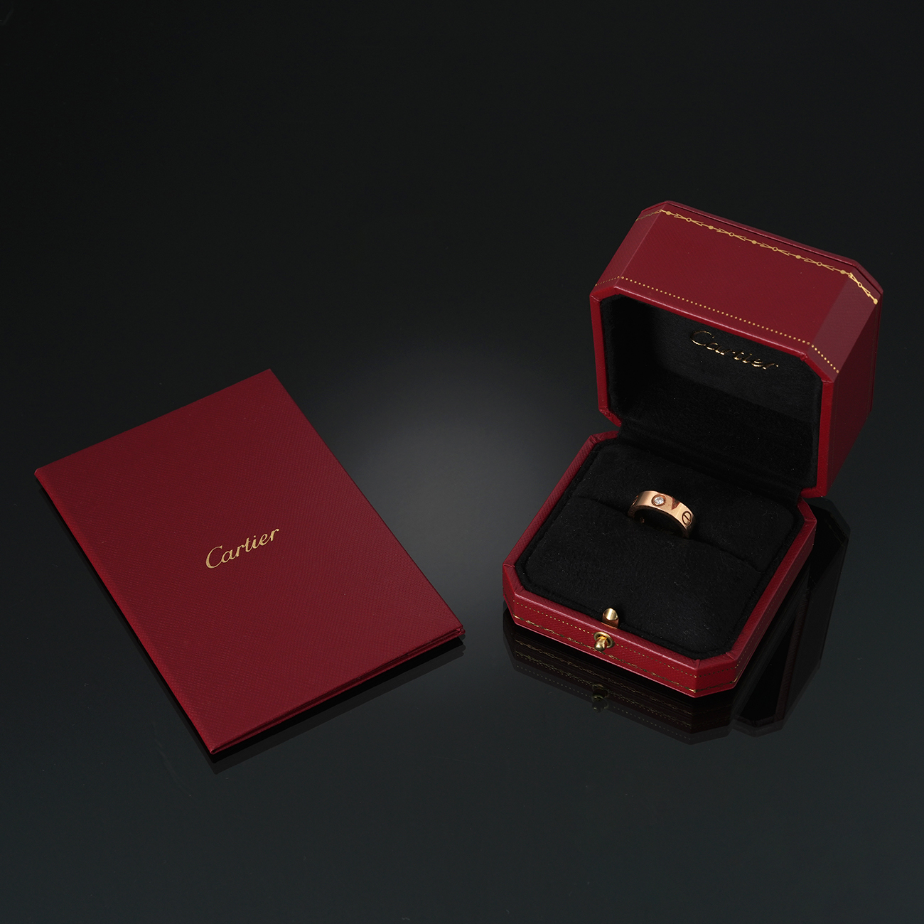 CARTIER(USED)까르띠에 3P 러브링 5mm #49