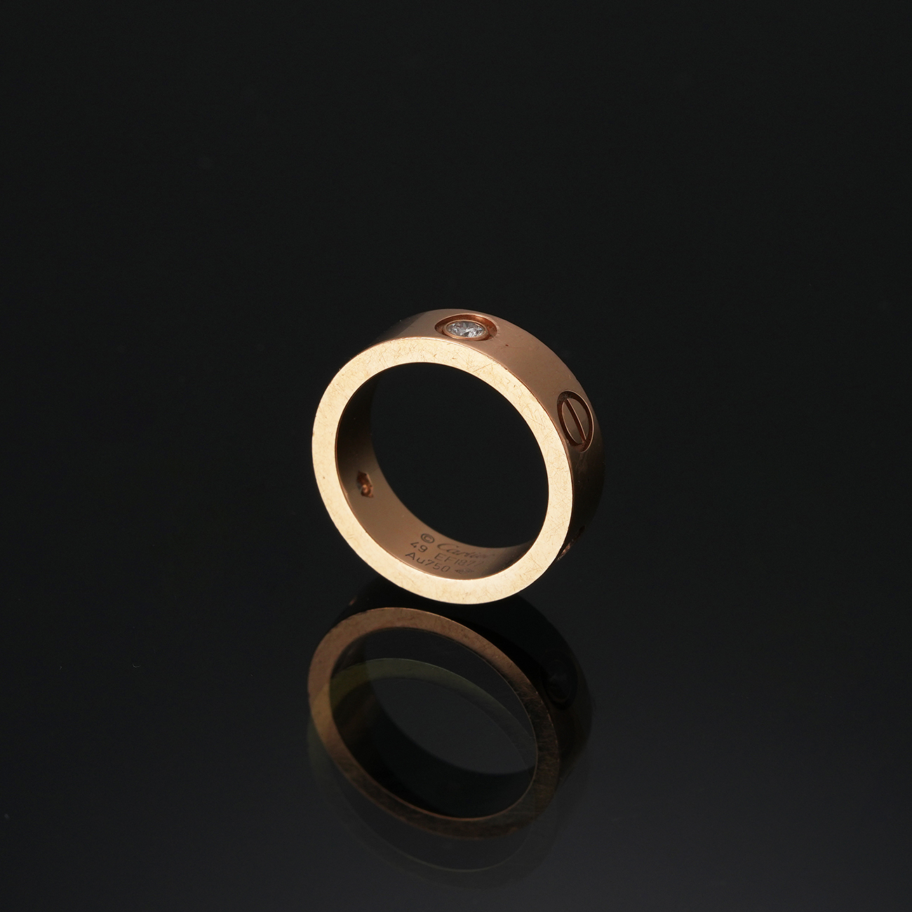 CARTIER(USED)까르띠에 3P 러브링 5mm #49