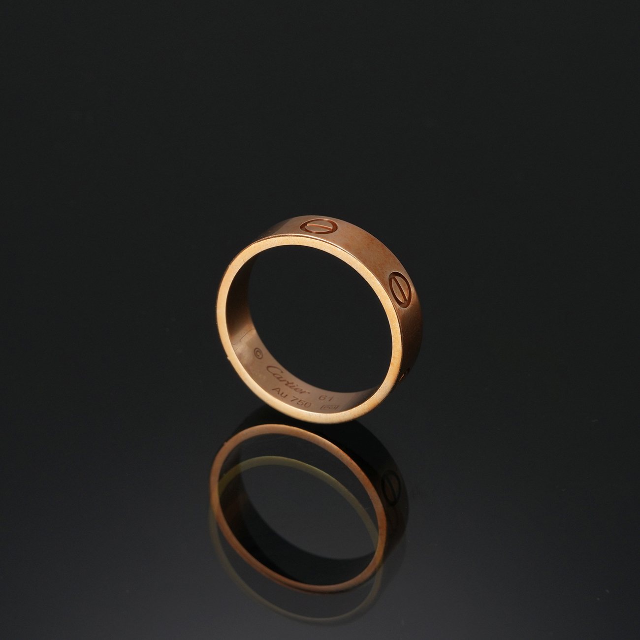 CARTIER(USED)까르띠에 러브링 5mm  #61