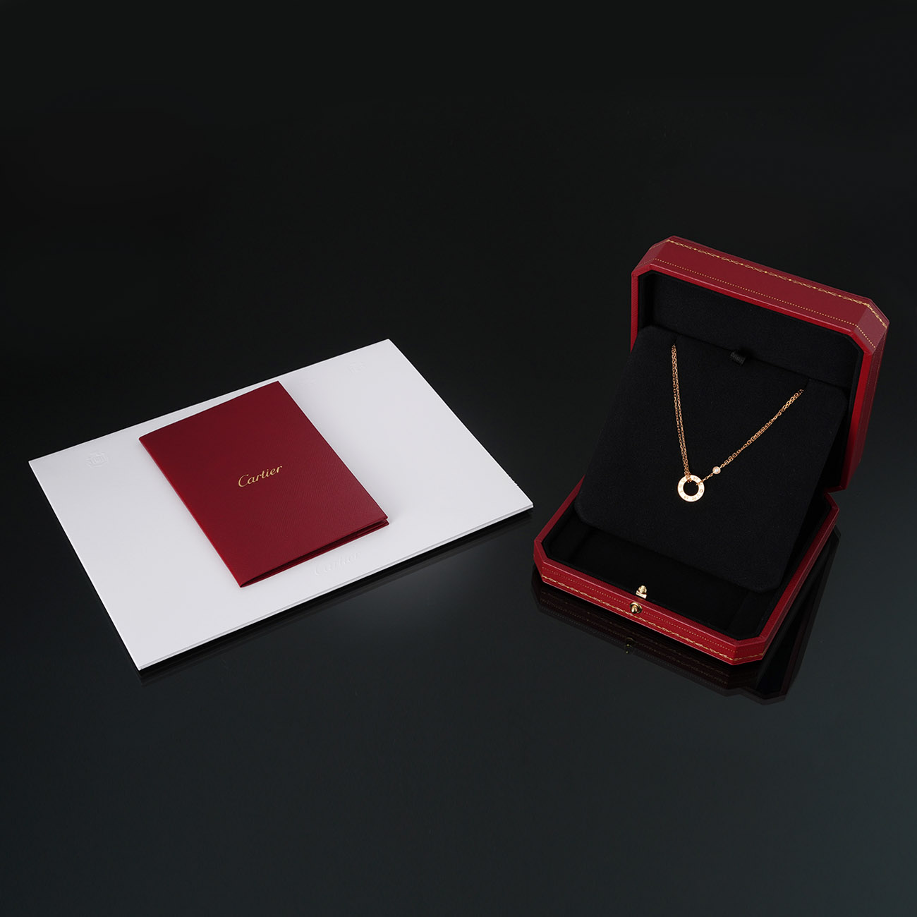 CARTIER(USED)까르띠에 러브 네크리스