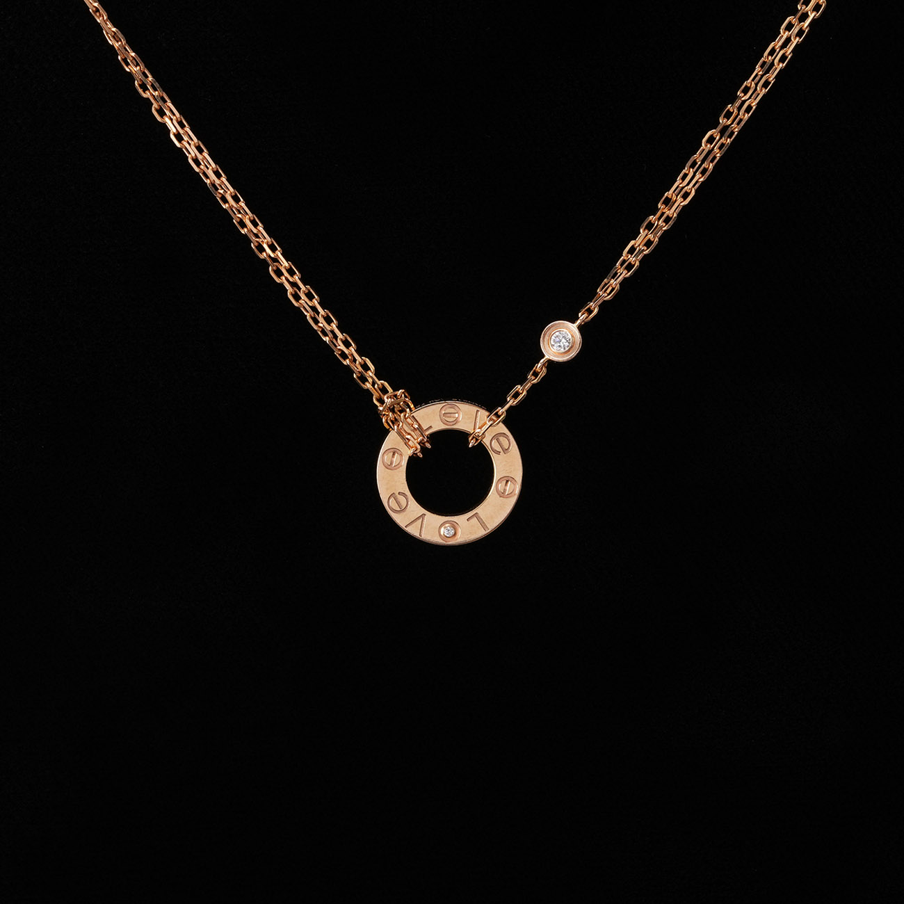 CARTIER(USED)까르띠에 러브 네크리스