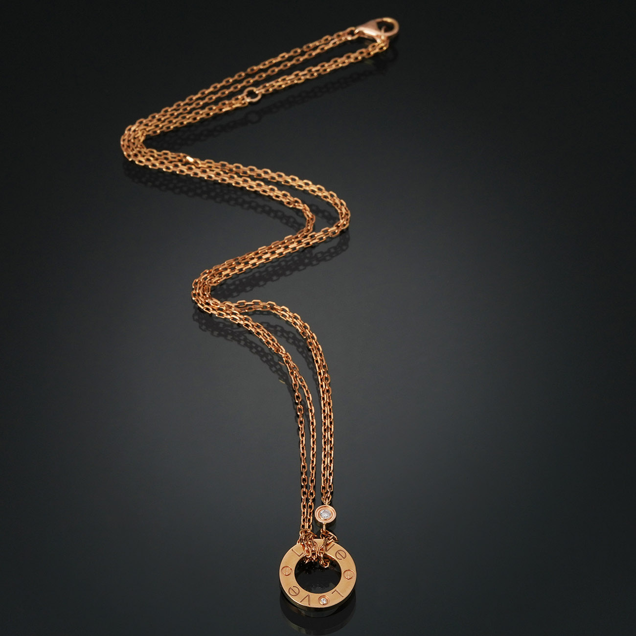 CARTIER(USED)까르띠에 러브 네크리스