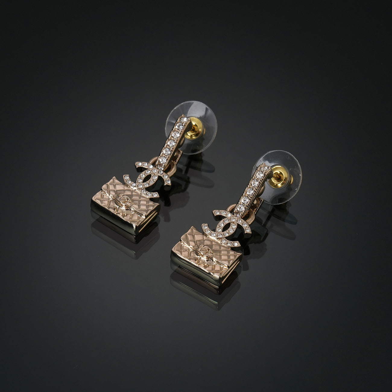 CHANEL(USED)샤넬 ABB537 CC로고 백 이어링