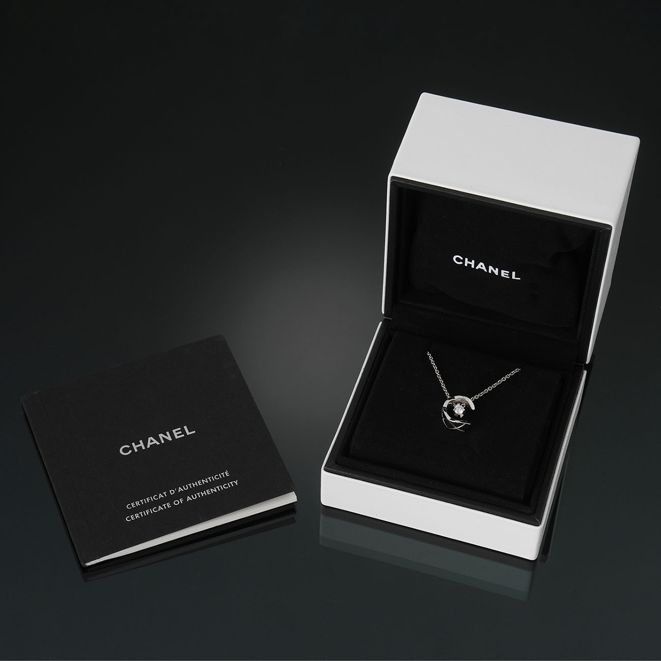CHANEL(USED)샤넬 코코크러쉬 다이아 네크리스 J12104