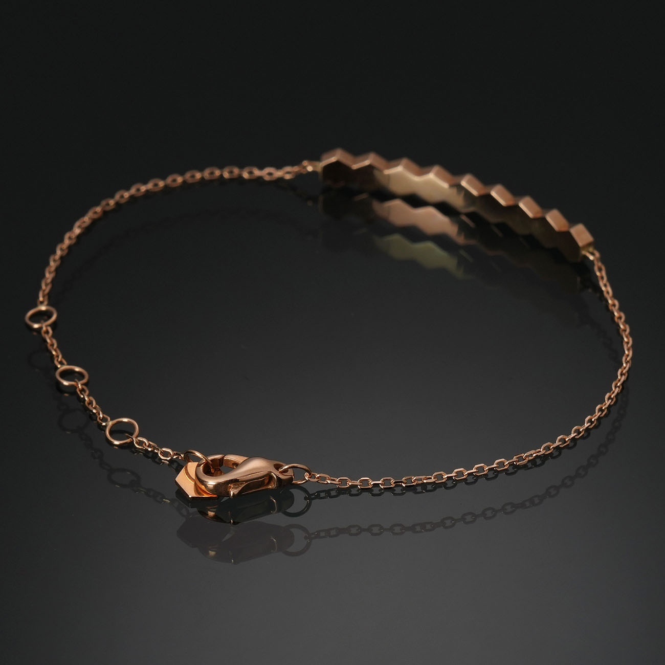 CHAUMET(USED)쇼메 비 드 쇼메 다이아 5P 브레이슬릿 084679