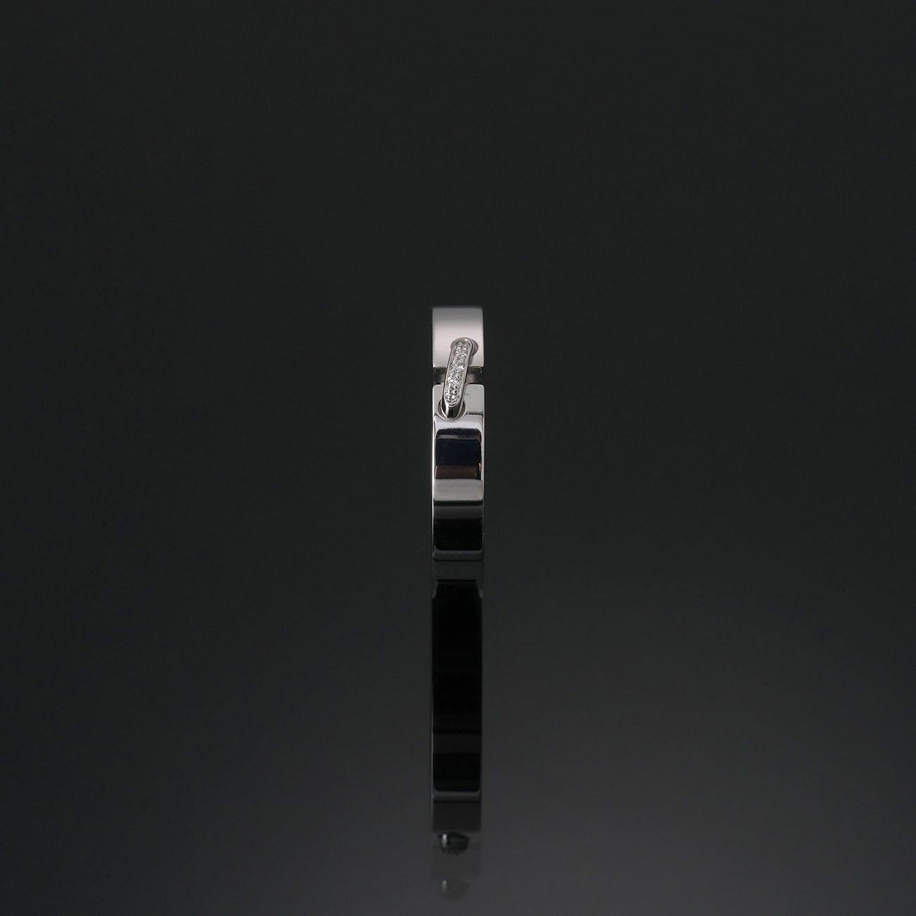 CHAUMET(USED)쇼메 다이아 리앙 에비당스 링 #60
