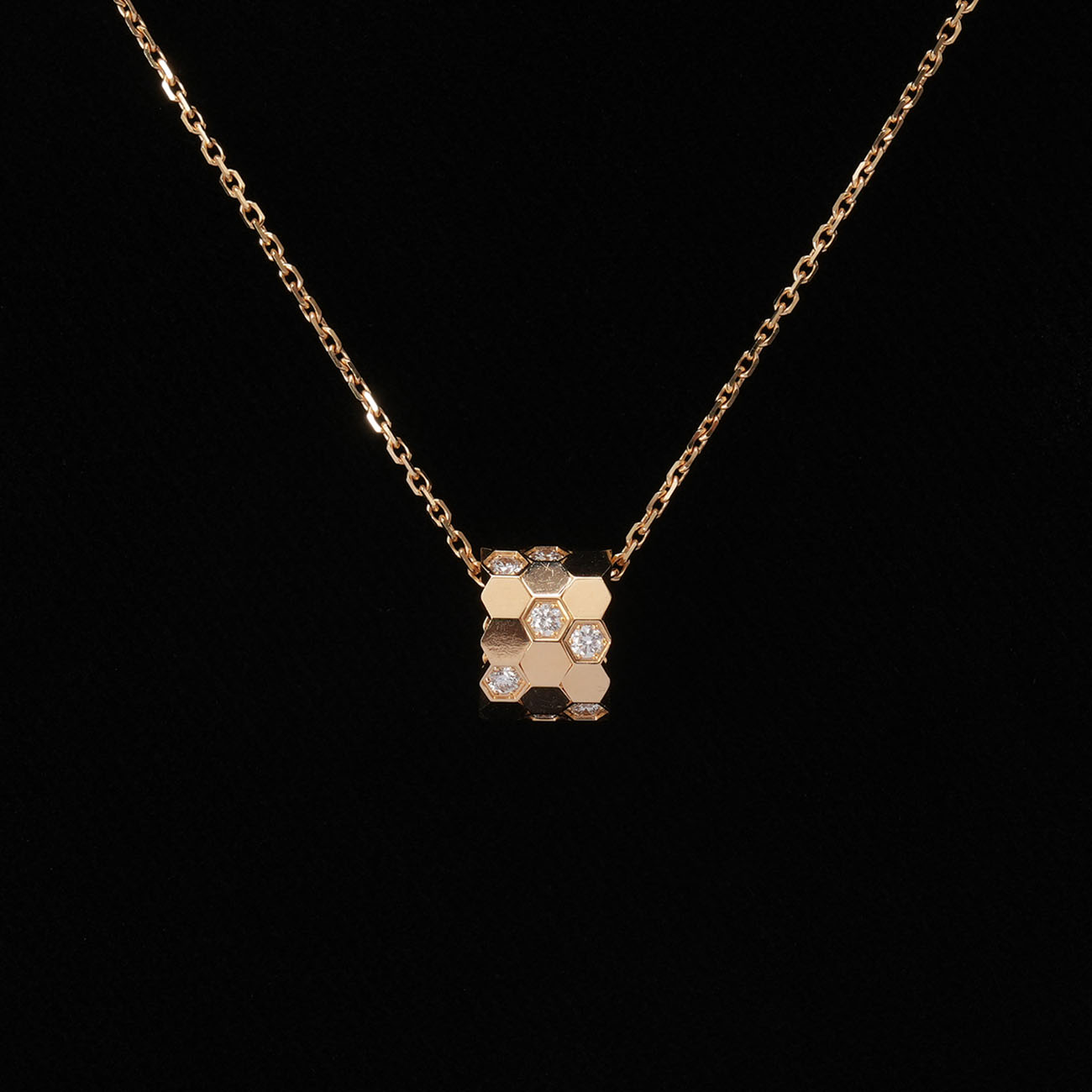 CHAUMET(USED)쇼메 비드 쇼메 다이아 네크리스 스몰